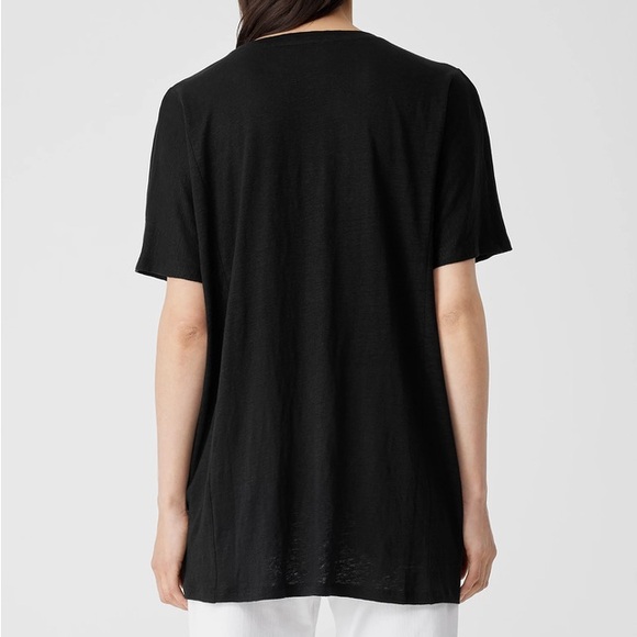 Eileen Fisher Classic Black Women's Top. Oversized! - Picture 3 of 5